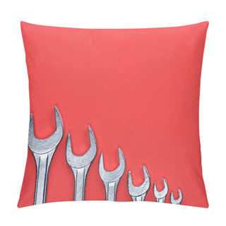 Personality  Line Of Different-sized Wrenches Pillow Covers