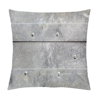 Personality  Seamless Grunge Aluminium Background Pillow Covers
