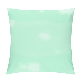 Personality  Squares Blocky, Gradient, Blurry, Blowy, Wavy, Pixelated And Mosaic Tiles Pale Turquoise Paint  Pillow Covers