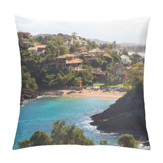 Personality  Cove Of Beach Ferradurinha In Buzios Near Rio De Janeiro, Brazil Pillow Covers