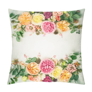 Personality  Festive Flower Composition Pillow Covers