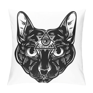 Personality  Vector Hand Drawn Ilustration  Pillow Covers