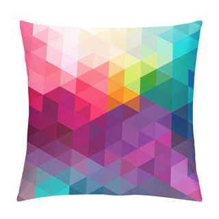 Personality Abstract Colorful Seamless Pattern Background Pillow Covers