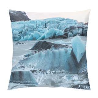 Personality  Blue Ice Pillow Covers