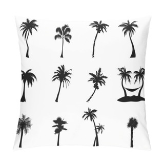 Personality  Palm Tree Silhouette Pillow Covers