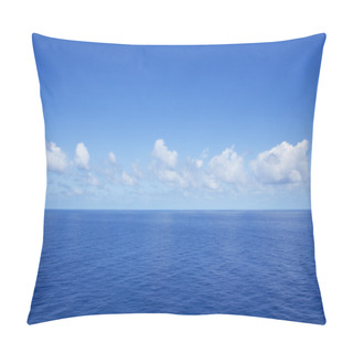 Personality  Calm Vibrant Blue Ocean Pillow Covers