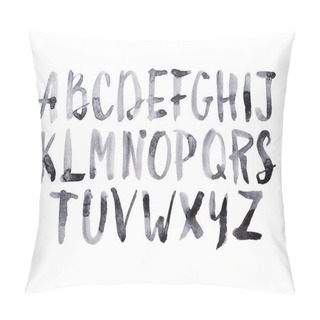 Personality  Watercolor Handwritten Font  Pillow Covers