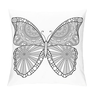 Personality  Vector Abstract Butterfly Pillow Covers