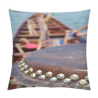 Personality  Details Of Drum On Dargon Boat Pillow Covers