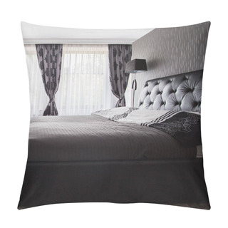 Personality  Luxury Bedroom In Gray Color Pillow Covers