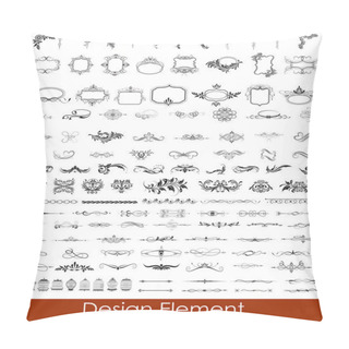 Personality  Vintage Design Elements Pillow Covers