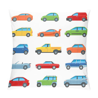 Personality  Passenger Car Icons Pillow Covers
