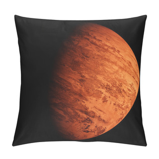 Personality  Red Planet Pillow Covers