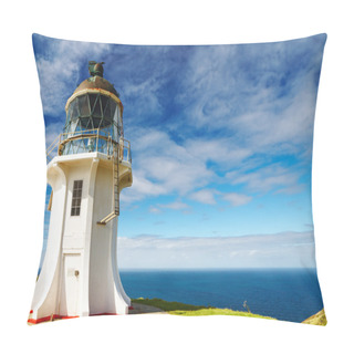 Personality  Cape Reinga Lighthouse, New Zealand Pillow Covers