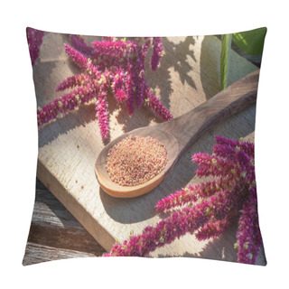 Personality  Amaranthus Caudatus Seeds And Flowers Pillow Covers