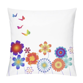 Personality  Flowers Pillow Covers