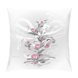 Personality  Grunge Bouquet. Pillow Covers