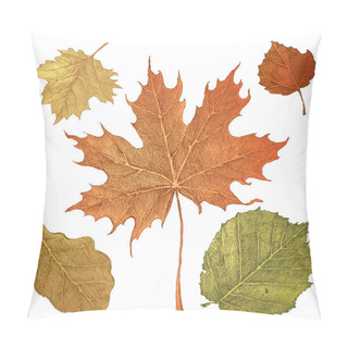 Personality  Hand Drawn Autumn Leaves Pillow Covers