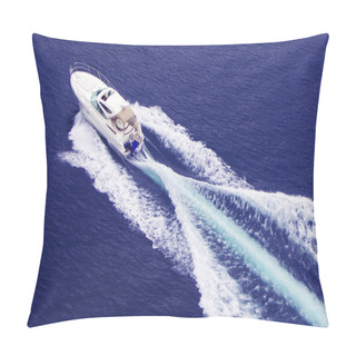 Personality  Fast Motor Boat Pillow Covers