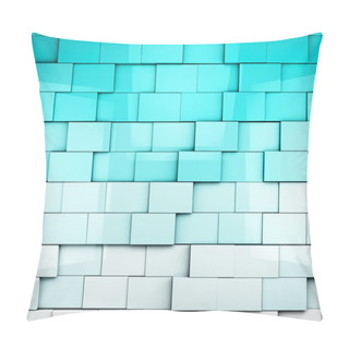 Personality  Mosaic Cubes Background Pillow Covers
