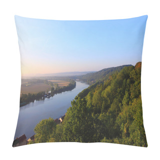 Personality  Daybreak In The Mist Of The Valley Of The Seine Pillow Covers