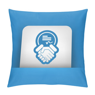 Personality  Sign On Agreement Document Pillow Covers