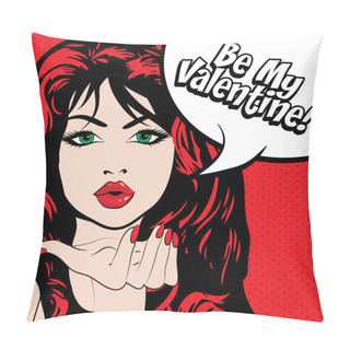 Personality  Woman - Be My Valentine! Pillow Covers