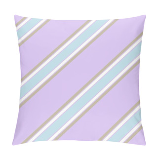 Personality  Colourful Diagonal Striped Seamless Pattern Background Suitable For Fashion Textiles, Graphics Pillow Covers