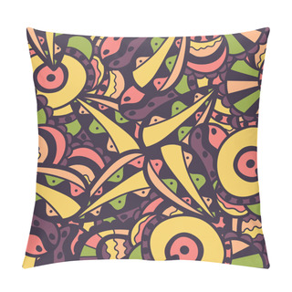 Personality  Colored Doodle Pillow Covers