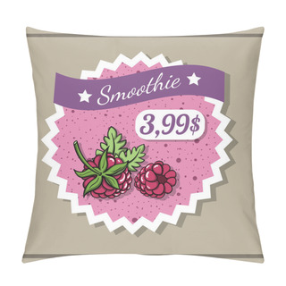 Personality  Smoothie Sticker 9 Pillow Covers
