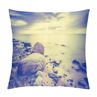 Personality  Baltic Sea Shore Pillow Covers