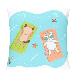 Personality  Cute Cartoon Animals Pillow Covers