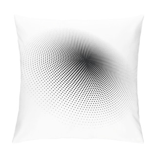 Personality  Dot Pattern Halftone Dots Design. Halftone Pattern Vector Background, Vector Background. Grunge Halftone Vector Texture. Vector Illustration Pillow Covers