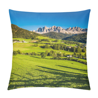 Personality  Val Di Funes And Dolomites - Val Di Funes, Italy Pillow Covers