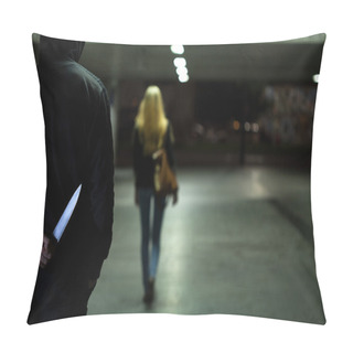 Personality  Murderer Following The Victim Pillow Covers
