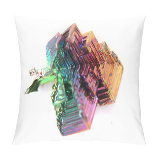 Personality  Bismuth (Bismuthum - Bi) Color Metal Crystal Pillow Covers