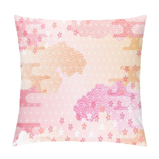 Personality  Cherry Tree Flower Spring Background Pillow Covers