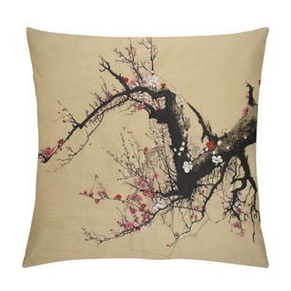 Personality  Flowering Plum Tree Pillow Covers