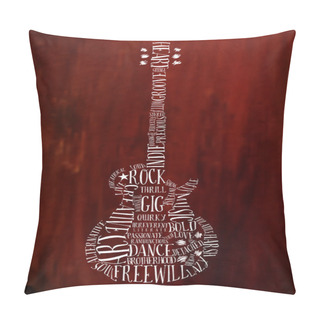 Personality  Music Poster Template Pillow Covers