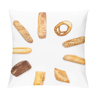 Personality  Round Set From Various Fresh Bakery Pillow Covers