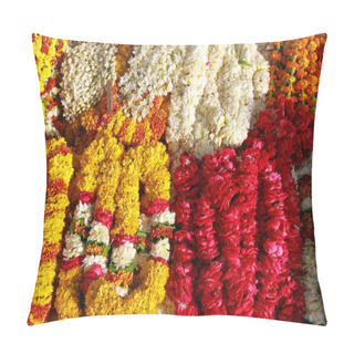 Personality  Indian Traditional Flowers Pillow Covers