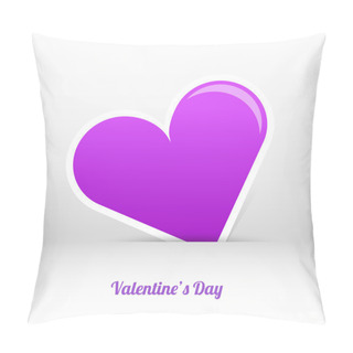 Personality  Vector Valentines Day Card Pillow Covers