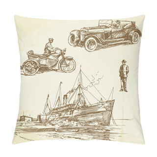 Personality  Old Times Pillow Covers