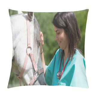 Personality  Veterinary On A Farm Pillow Covers