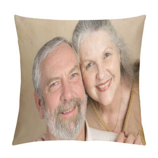 Personality Loving Mature Couple Pillow Covers