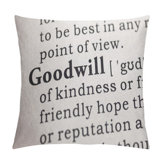 Personality  Goodwill Pillow Covers