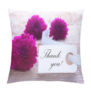 Personality  Label With Thank You Pillow Covers