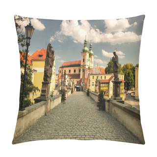 Personality  St. John Bridge In Klodzko, Poland Pillow Covers