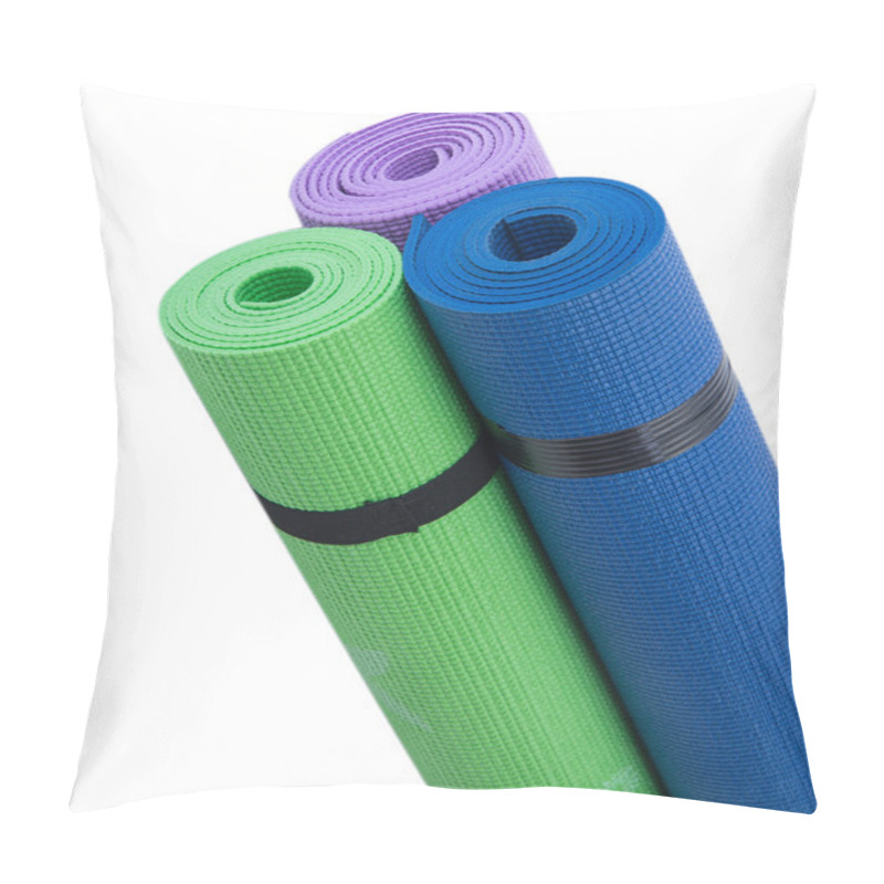 Personality  Colorful Fitness Mats pillow covers