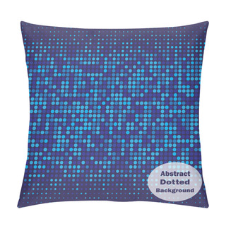 Personality  Abstract Dotted Vector Background. Pillow Covers